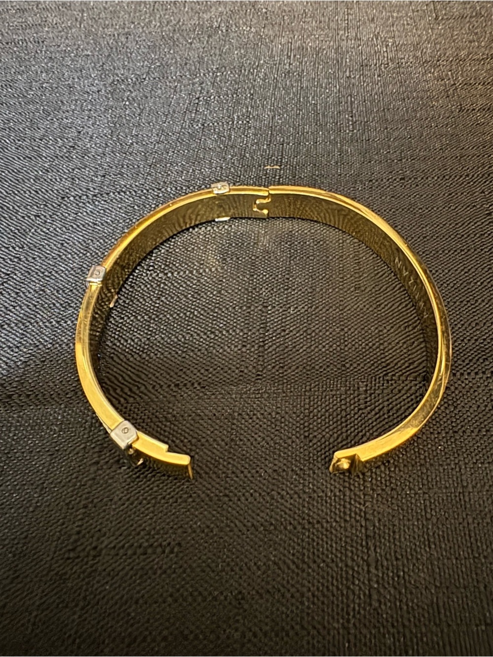 Artizan Joyeria Two Tone Bangle - Picture 8 of 8